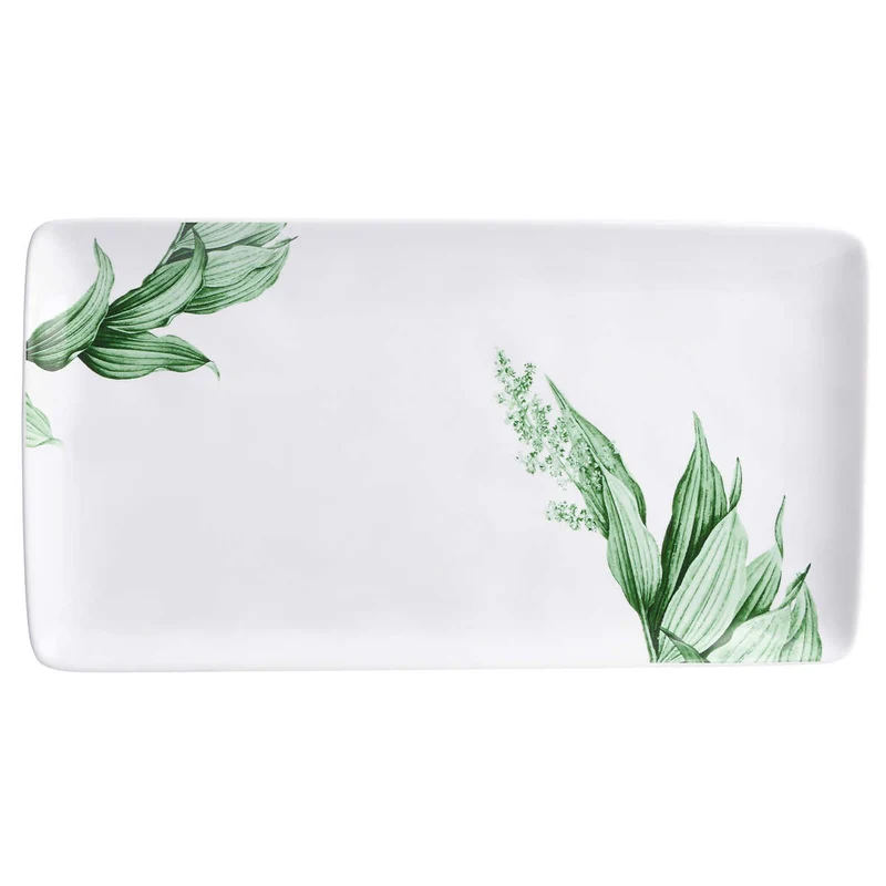 TRUDEAU - Ensemble de 3 Plateaux de Service en Porcelaine