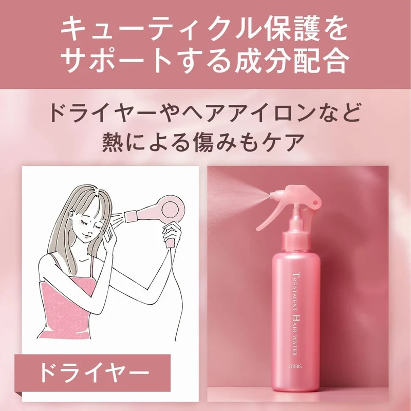 Orbis Treatment Hair Water Sanrio Limited Edition 180ml Bottle