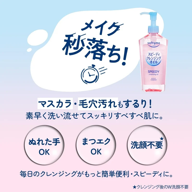 Softymo Speedy Cleansing Oil Refill Large 14.2 fl oz Makeup Removal