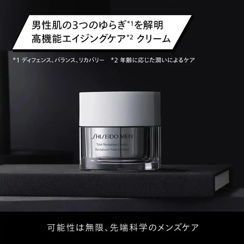 Shiseido Men Total R Cream N Men's Cream Serum Aging Care