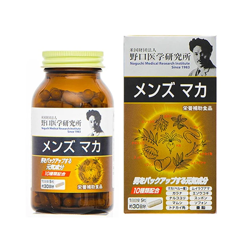Noguchi Men's Maca 150 Capsules - Japanese Vitamins And Health Care Supplements For Men