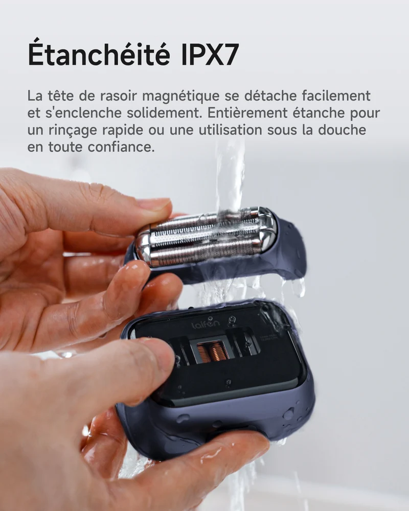 Rasoir électrique Laifen P3 Pro - Collection Bleu Royal