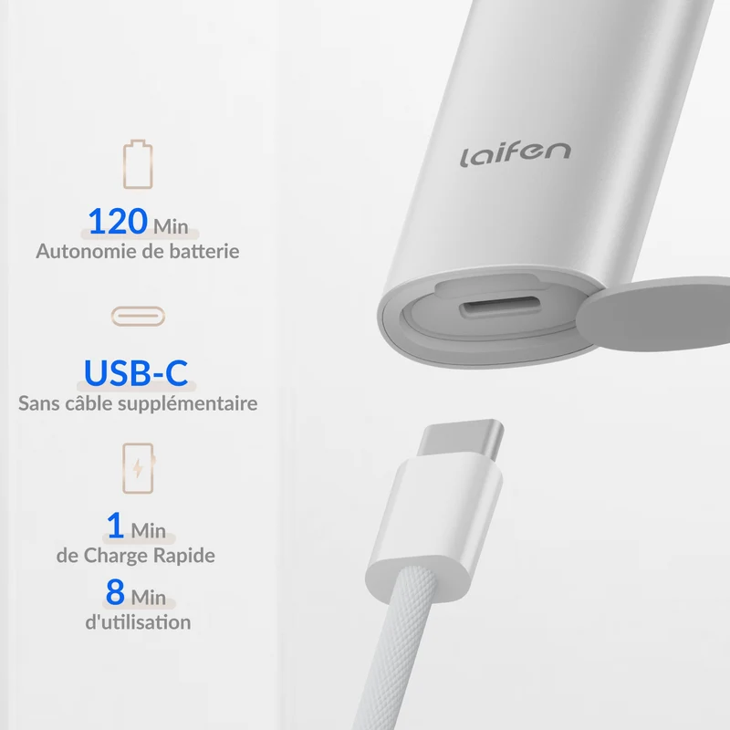 Laifen T1 Pro - Rasoir électrique à une lame avec moteur linéaire