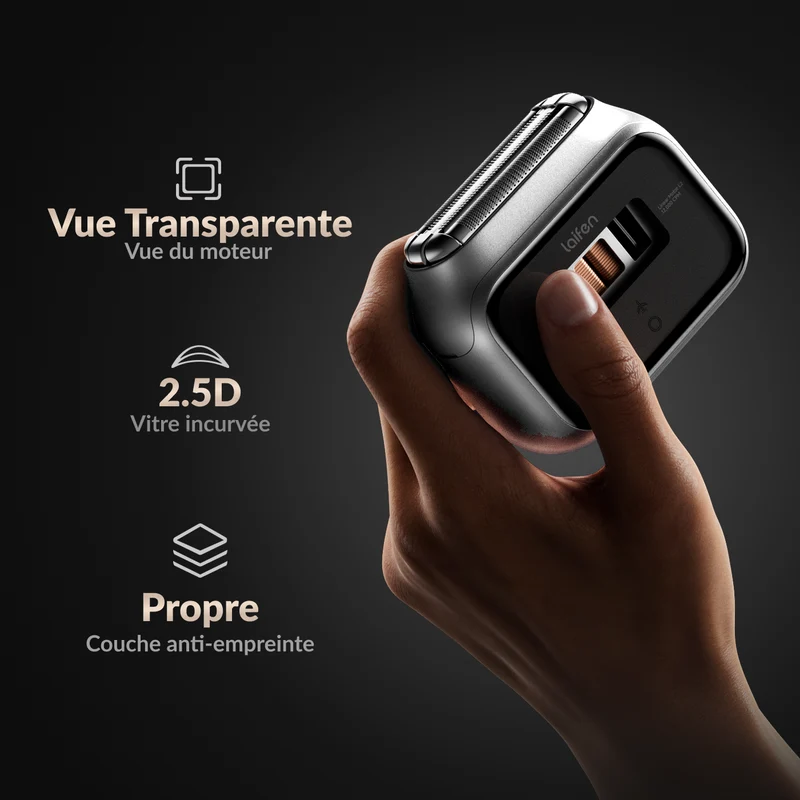 Laifen P3 Pro- Rasoir électrique à trois lames avec moteur linéaire