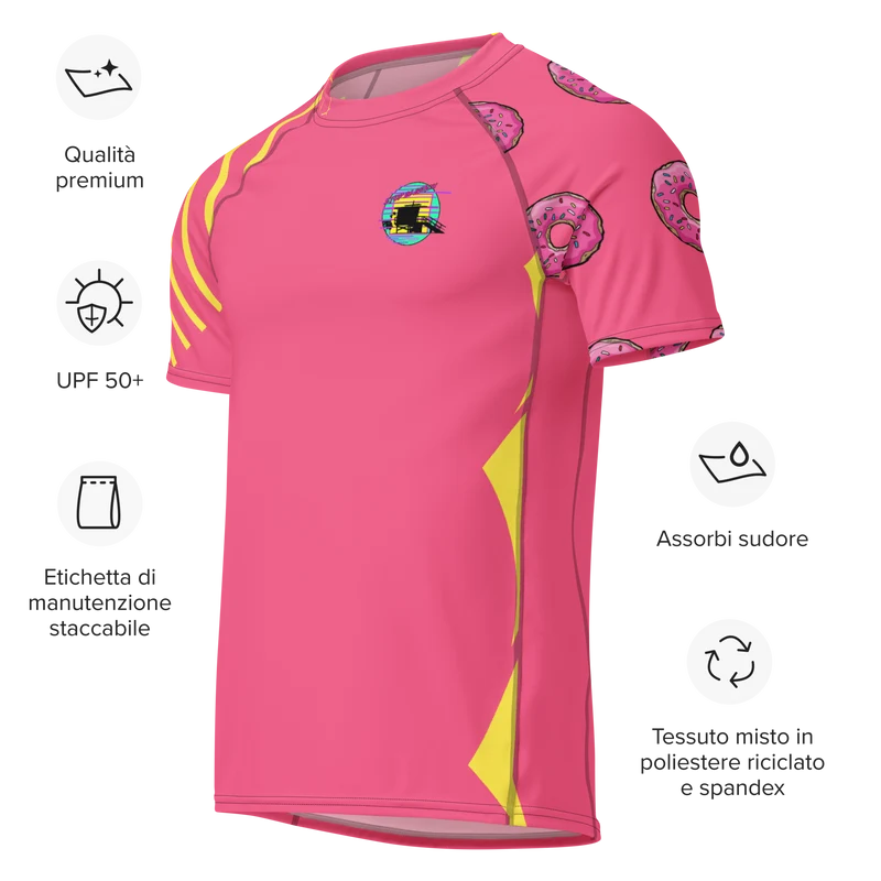 All-over print men’s rash guard