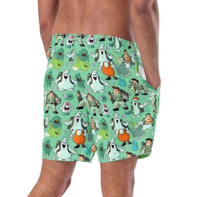 Bustin makes me feel good- swim trunks