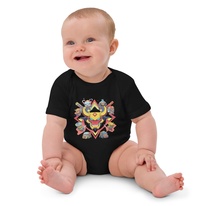Organic cotton baby bodysuit