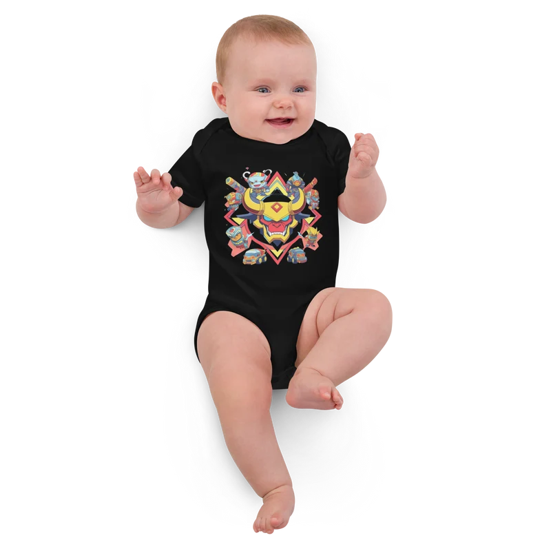 Organic cotton baby bodysuit
