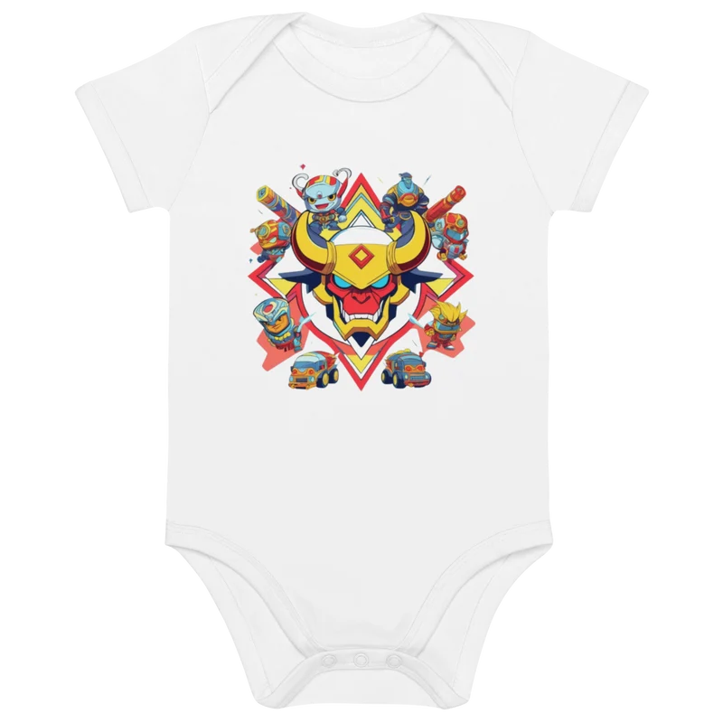 Organic cotton baby bodysuit
