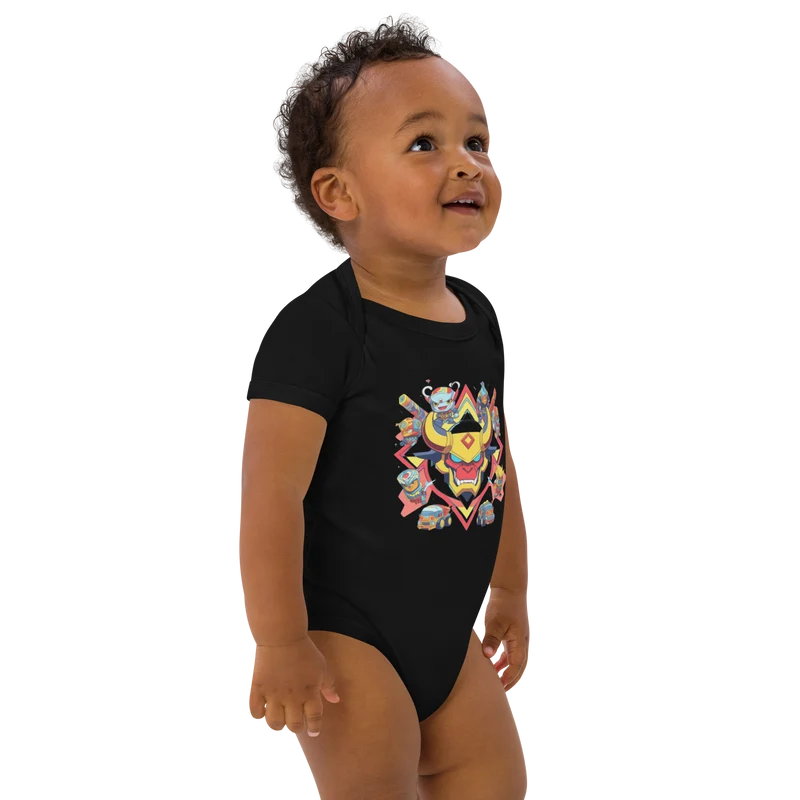 Organic cotton baby bodysuit