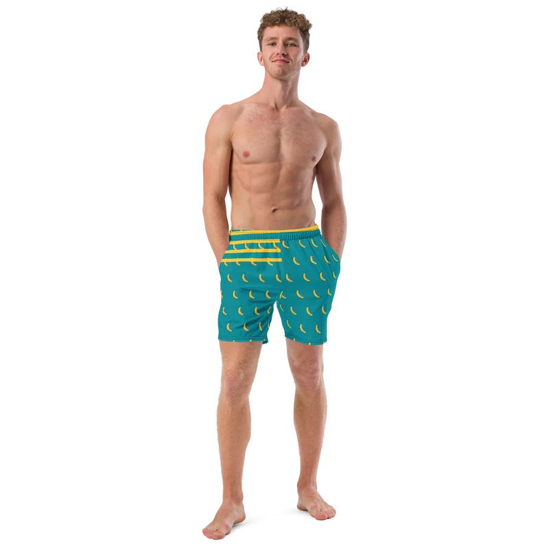 Men's Banana's swim trunks