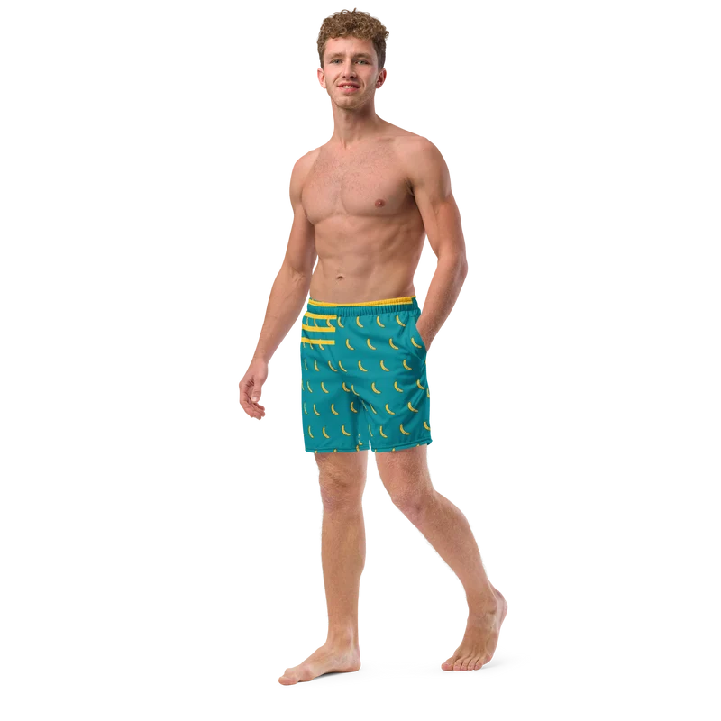 Men's Banana's swim trunks