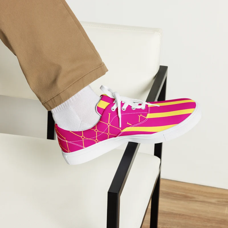 Men’s Party lace canvas shoes