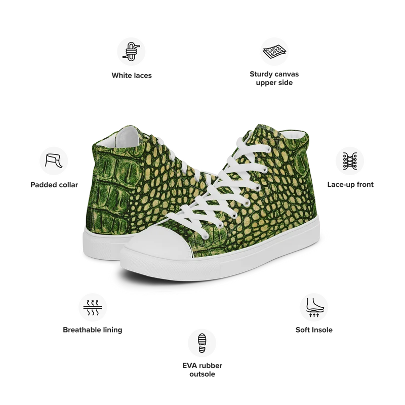 Women’s ht Croc-skin shoes