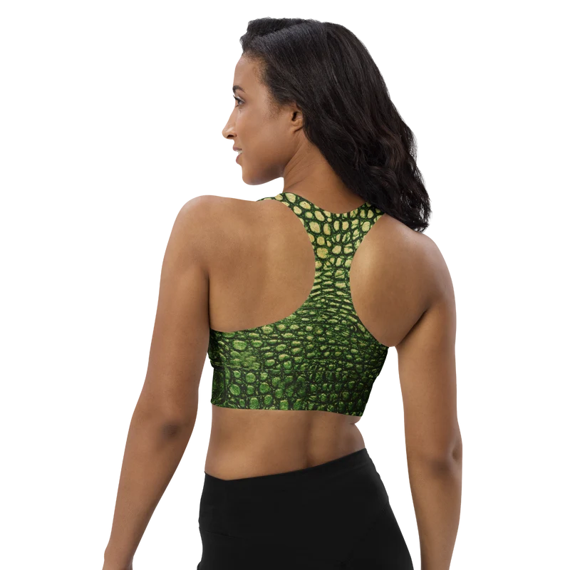 Croc-skin spx #bra