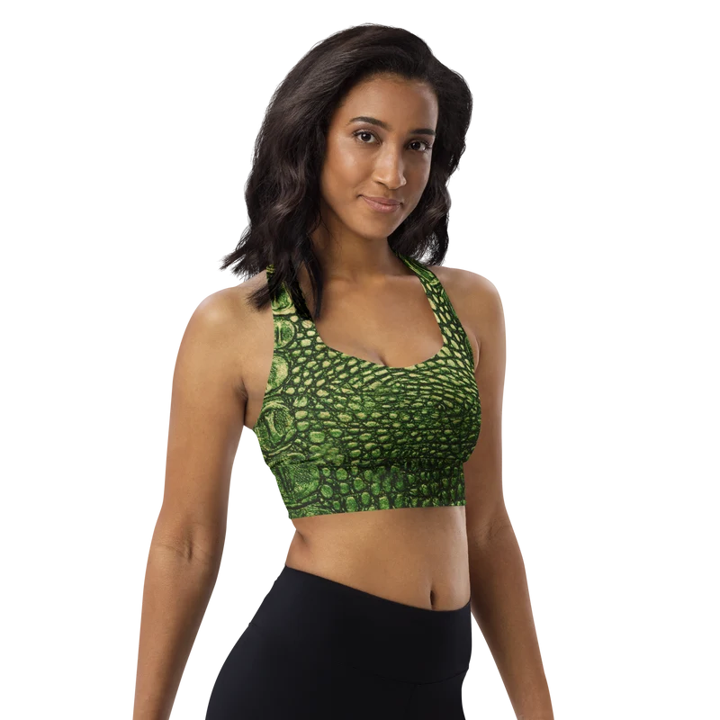 Croc-skin spx #bra