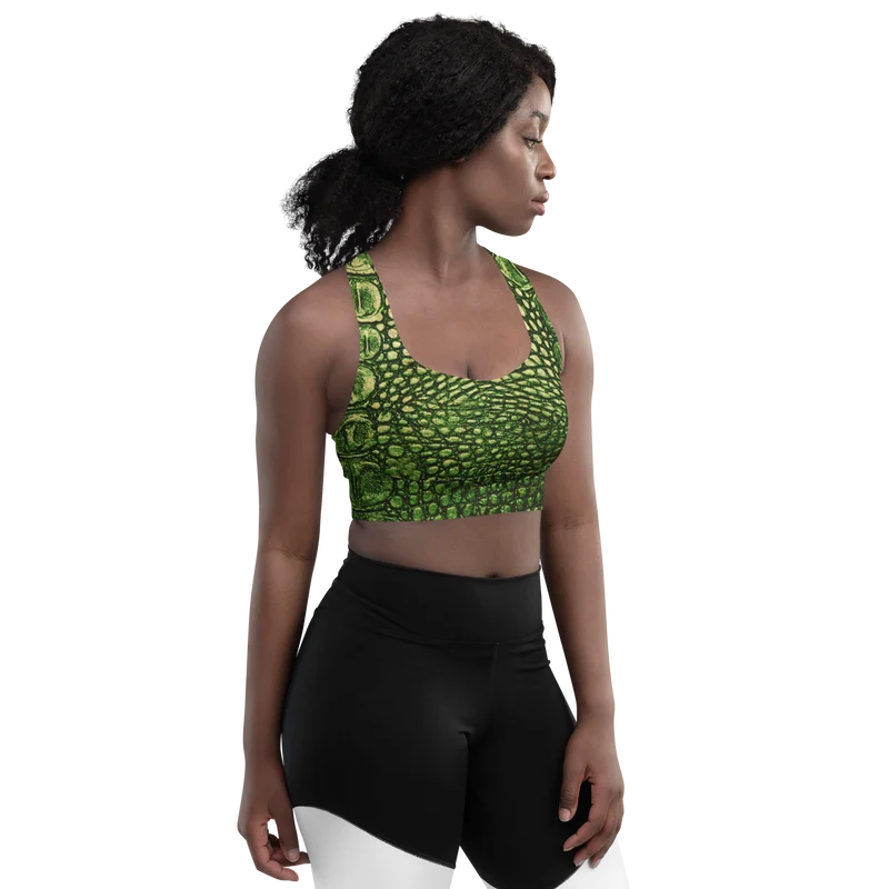 Croc-skin spx #bra