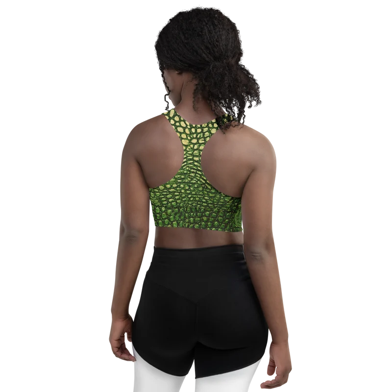 Croc-skin spx #bra