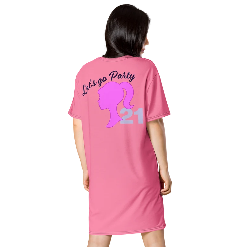 Road to Success T-shirt dress
