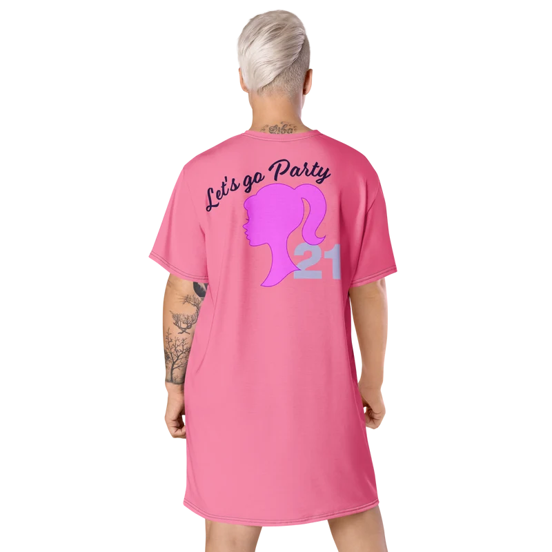 Road to Success T-shirt dress