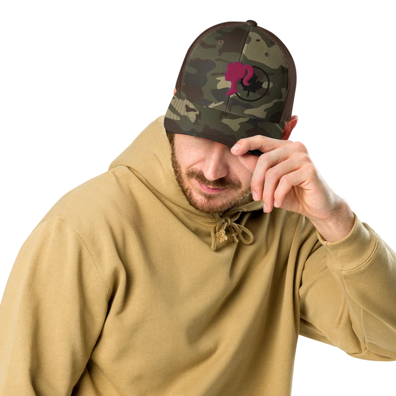 Camouarbie trucker-cap