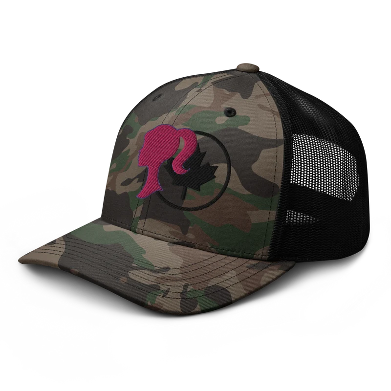 Camouarbie trucker-cap