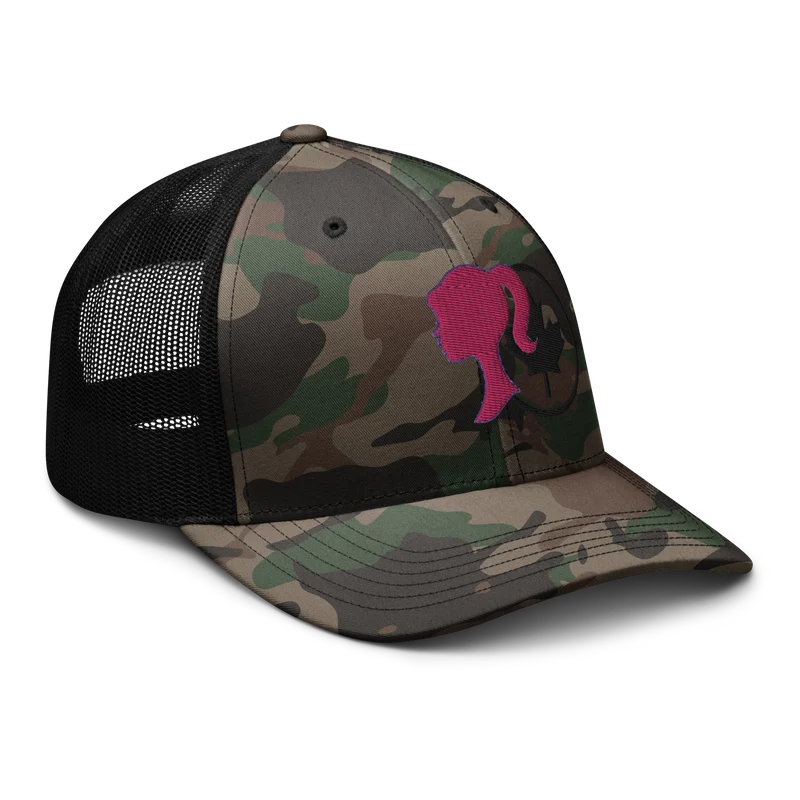 Camouarbie trucker-cap