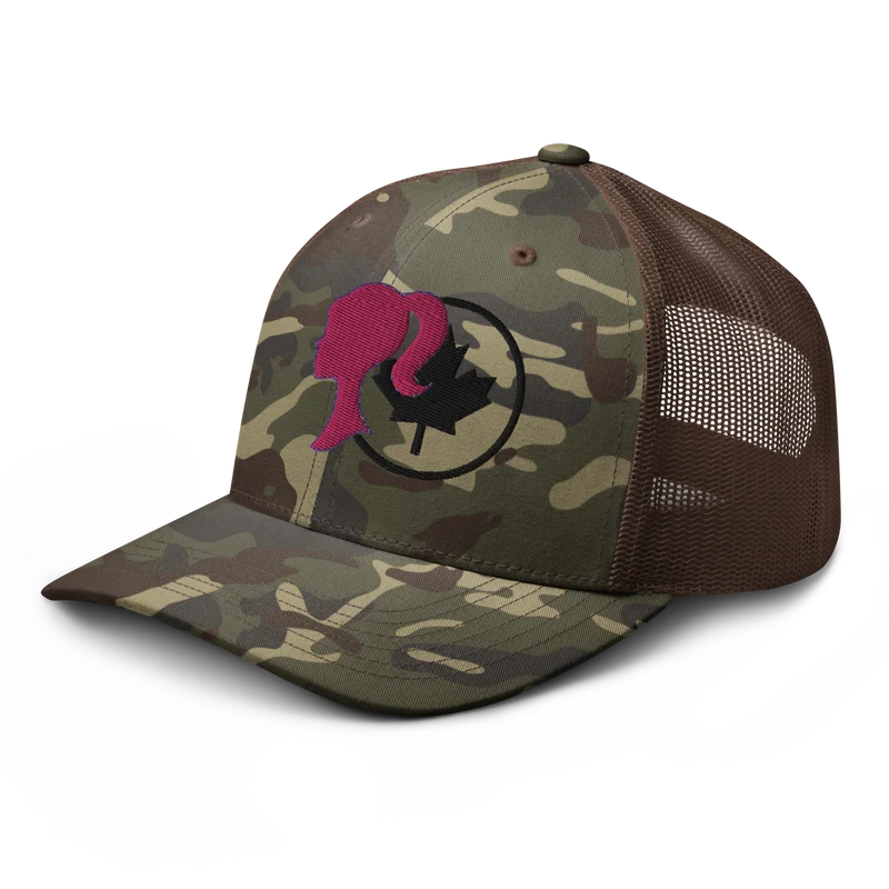 Camouarbie trucker-cap