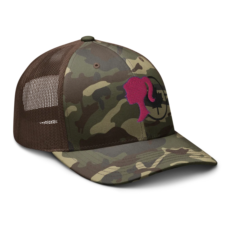 Camouarbie trucker-cap