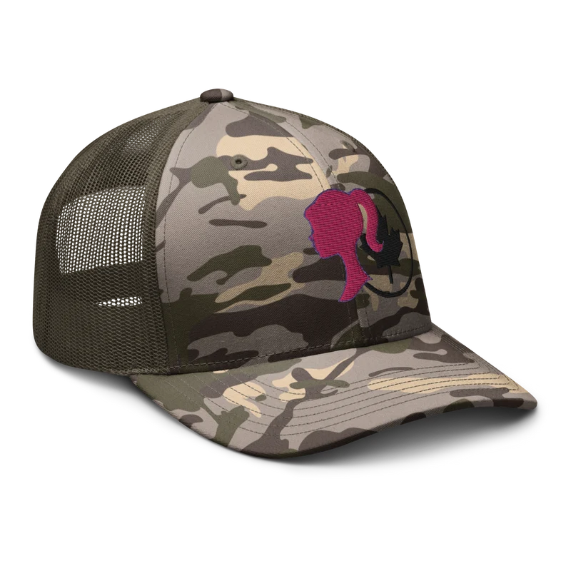 Camouarbie trucker-cap