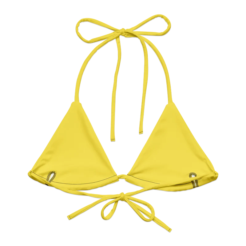 Recycled Bacon-string bikini top