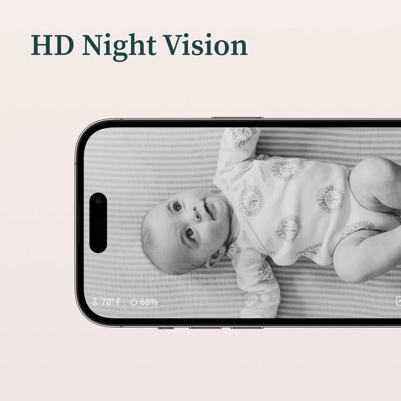 Owlet Dream Duo Wearable Baby Monitor (PS03NMMCJ) - Mint Green