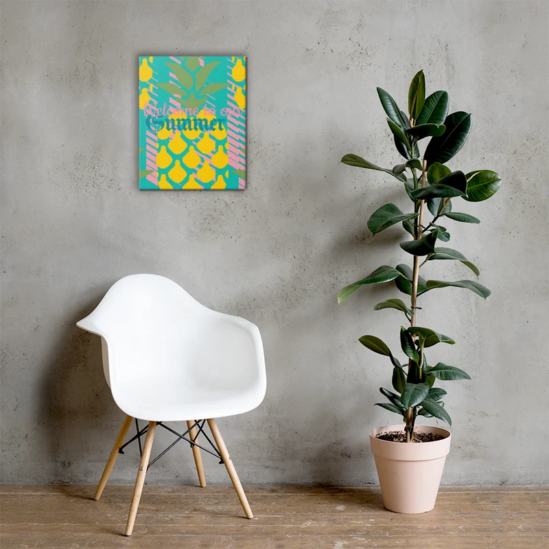 welcome to our summer Canvas-Art