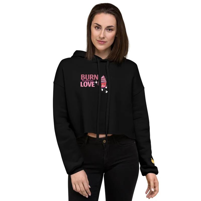 CupCake-Man Crop Hoodie