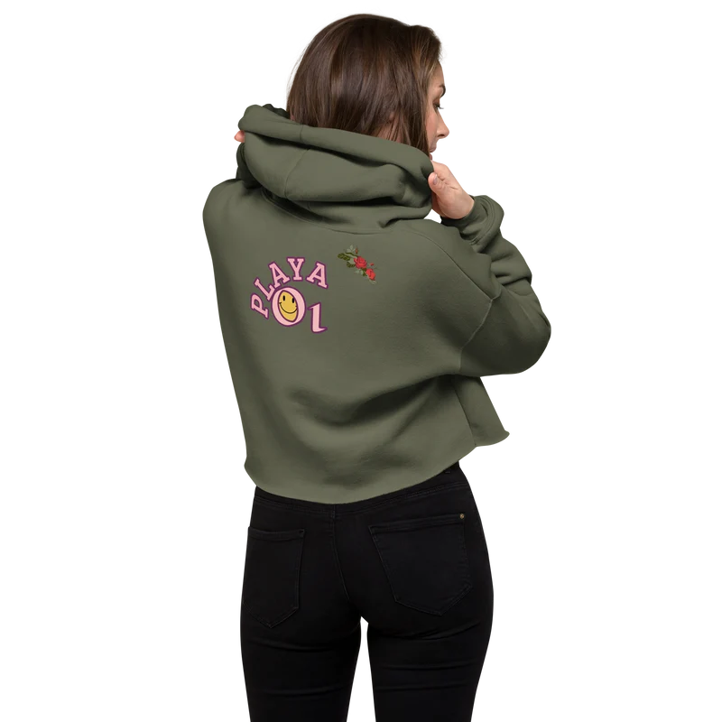 CupCake-Man Crop Hoodie