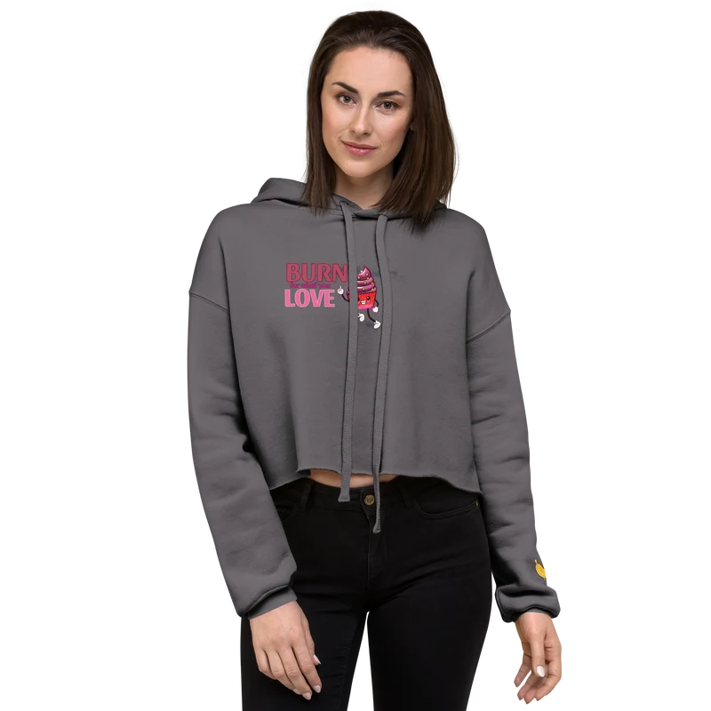 CupCake-Man Crop Hoodie