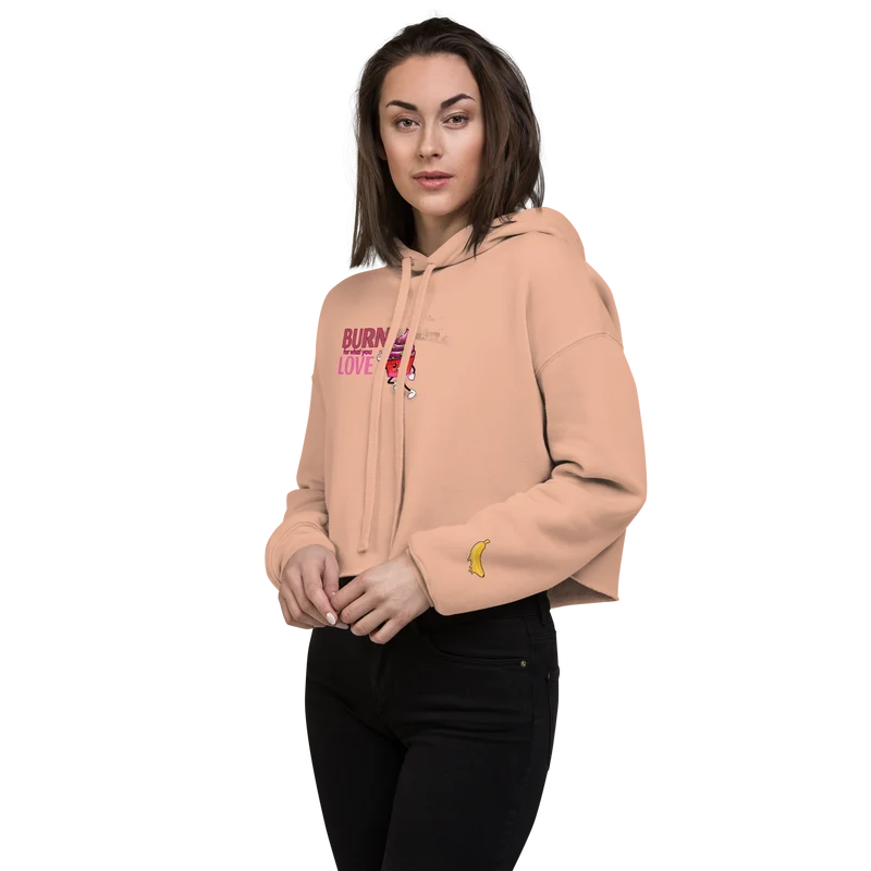 CupCake-Man Crop Hoodie