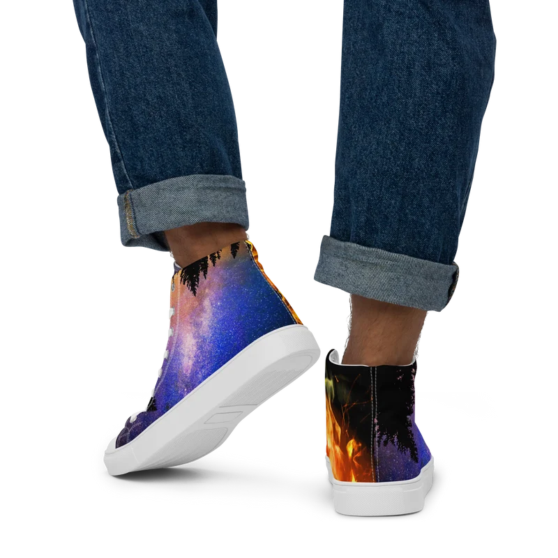 High-Gravity canvas-moon shoes