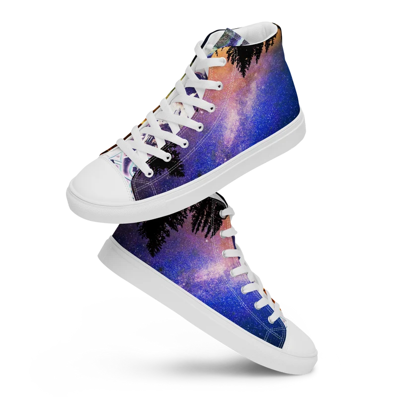 High-Gravity canvas-moon shoes
