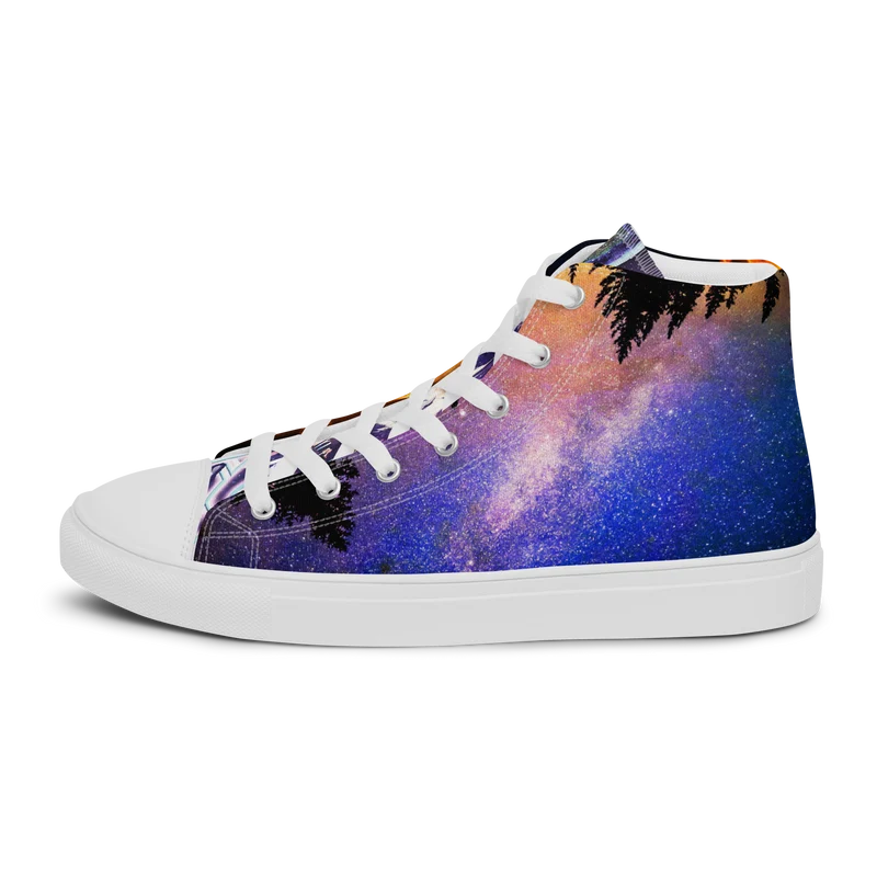 High-Gravity canvas-moon shoes