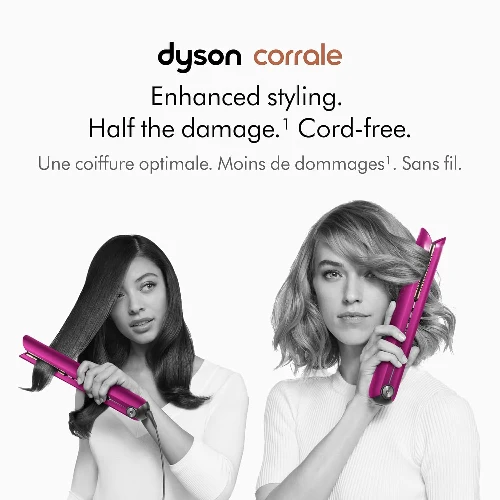 Dyson Corrale™ Hair Straightener – Cordless, Flexing Plates, Less Heat Damage