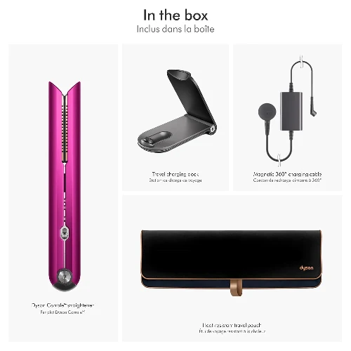 Dyson Corrale™ Hair Straightener – Cordless, Flexing Plates, Less Heat Damage