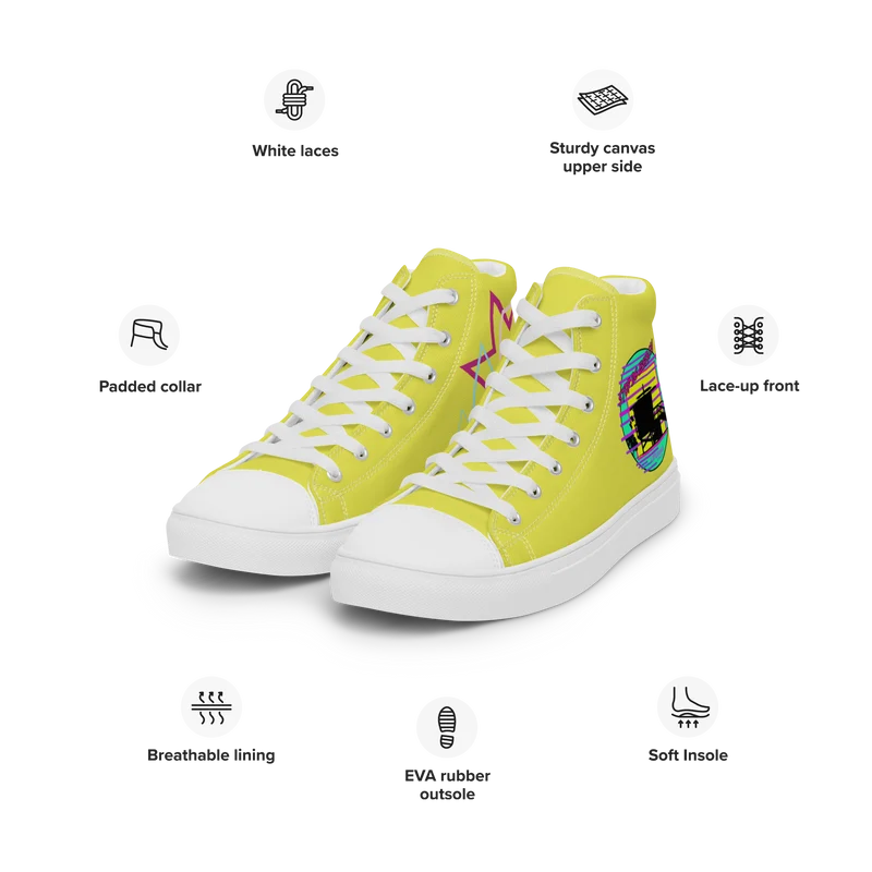 "Stop" 26 BeachWatch team *High Top Canvas