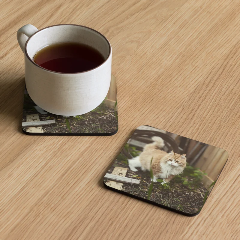 Jackie Collections Cork-stopper coasters