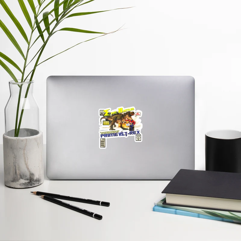 (Retro-vers) Prime vs Trex stickers