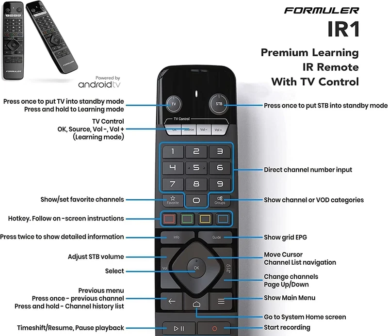 Formuler Z11 pro : 4K Android OTT media streamer