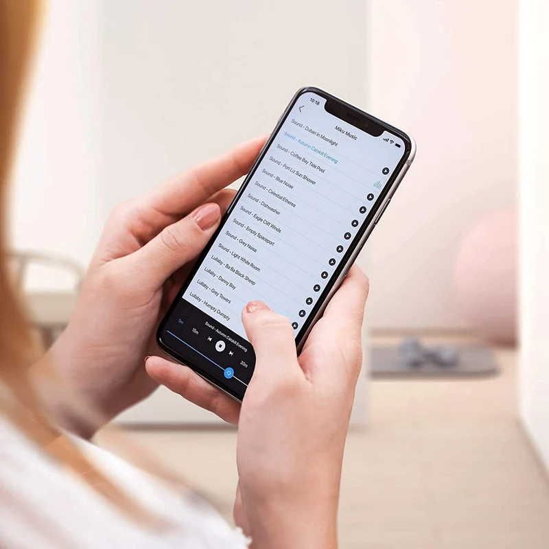 Miku Pro Contact-Free Breathing & Sleep Tracking Monitor - Real-Time Smart Baby Monitor & Wall Mount - HD Video Baby Monitor with Camera & Audio, Night Vision, Humidity & Temperature - Two-Way Talk
