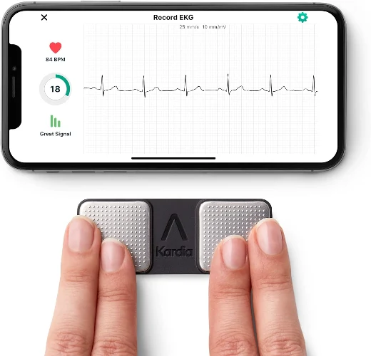AliveCor KardiaMobile ECG Monitor – Portable EKG Device for Heart Health