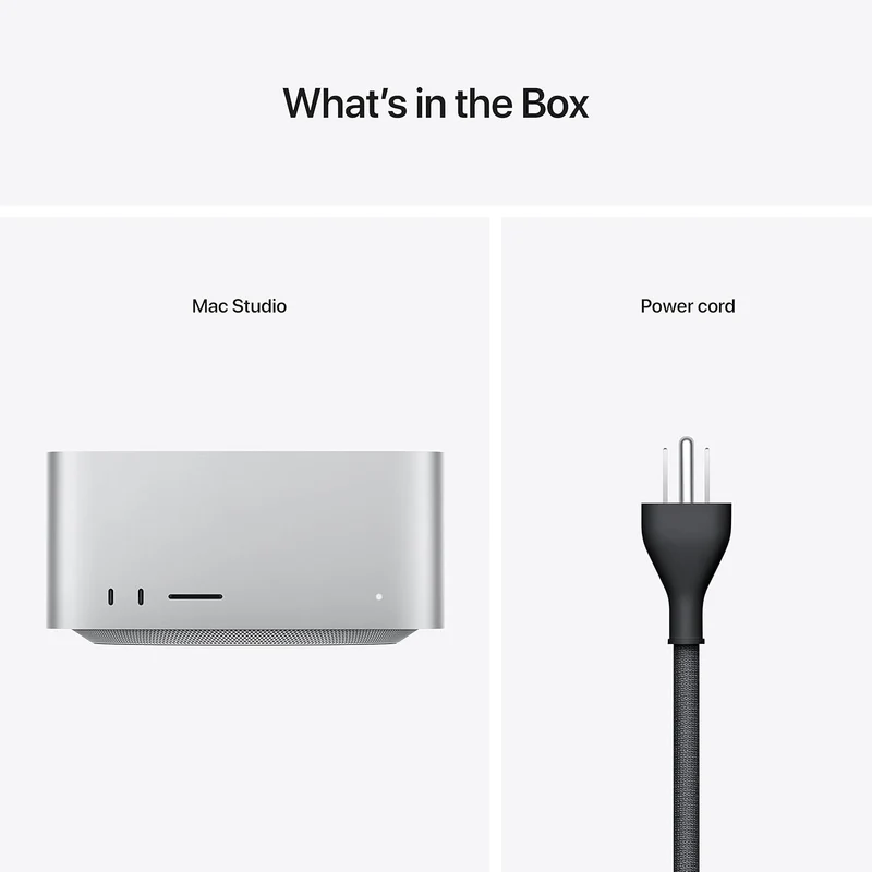 Apple 2022 Mac Studio (Apple M1 Max chip with 10‑core CPU and 24‑core GPU, 32GB RAM, 512GB SSD) - MJMV3VC/A