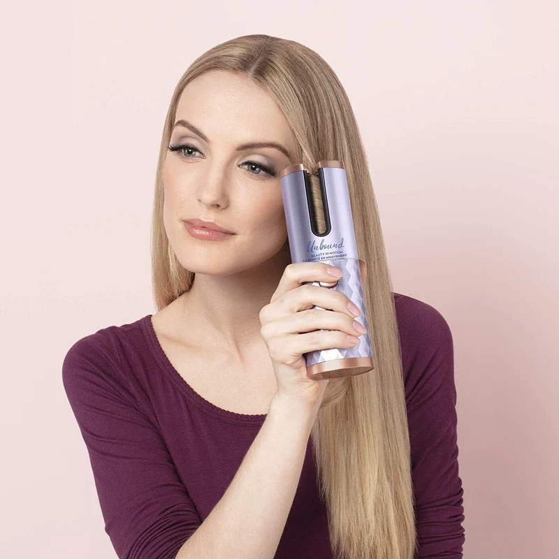 Unbound Cordless Auto Curler from Conair CR510RC - The First High Performance Cordless, Rechargeable Auto Curler for Curls or Waves Anytime, Anywhere Open Box